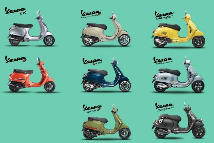 Semakin Mewakili Karakter Penggunanya, Vespa Kini Miliki Ragam Warna Baru